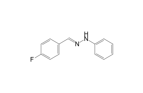 p-fluorobenzaldehyde, phenylhydrazone