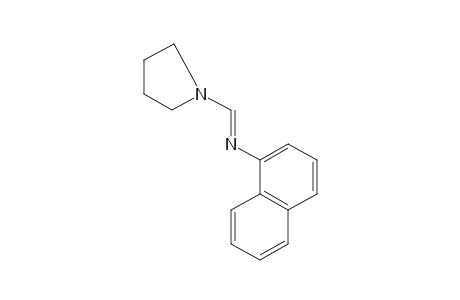 1-(N-1-naphthylformimidoyl)pyrrolidine