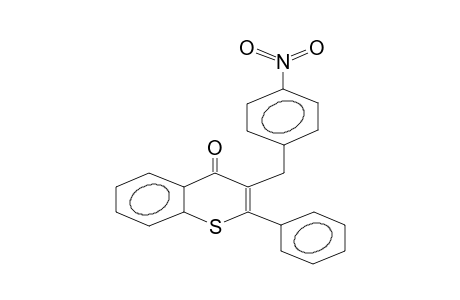 3-(4-NITROBENZYL)-1-THIOFLAVONE