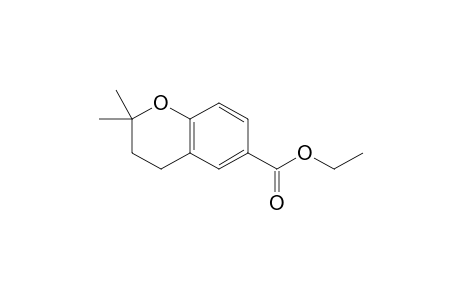2,2-dimethyl-6-chromancarboxylic acid, ethyl ester
