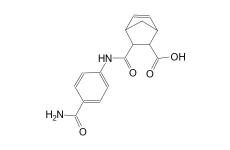 3-{[4-(aminocarbonyl)anilino]carbonyl}bicyclo[2.2.1]hept-5-ene-2-carboxylic acid