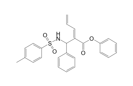 (E)-2-[(phenyl)(toluene-4-sulfonylamino)methyl]penta-2,4-dienoic acid phenyl ester