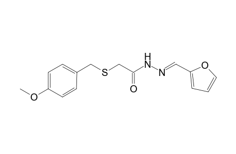 N'-[(E)-2-furylmethylidene]-2-[(4-methoxybenzyl)sulfanyl]acetohydrazide