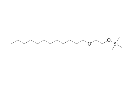 2-(Dodecyloxy)ethan-1-ol, tms