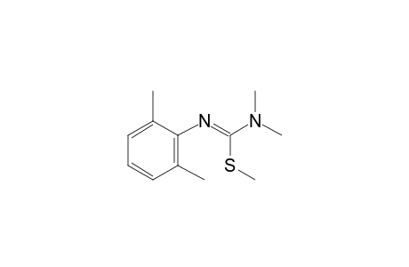 Isothiourea, 1,1,2-trimethyl-3(2,6-dimethylphenyl)-