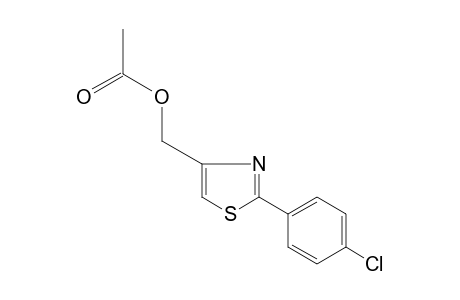 2-(p-chlorophenyl)-4-thiazolemethanol, acetate (ester)