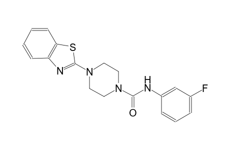 1-piperazinecarboxamide, 4-(2-benzothiazolyl)-N-(3-fluorophenyl)-