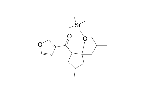 Methanone, 3-furanyl[4-methyl-2-(2-methylpropyl)-2-[(trimethylsilyl)oxy]cyclopentyl]-