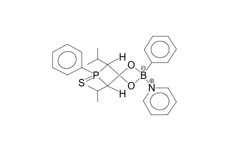 4,6-DIISOPROPYL-2,5-DIPHENYL-5-THIONO-1,3,2,5-DIOXABORAPHOSPHORINANE-PYRIDINE COMPLEX (ISOMER 3)