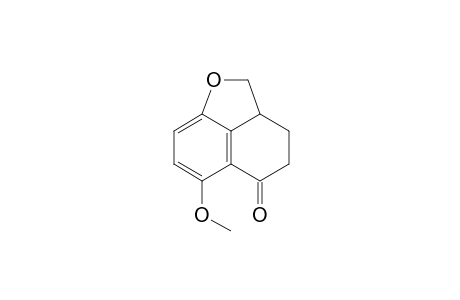 6-methoxy-2a,3,4,5-tetrahydro-2H-naphtho[1,8-bc]furan-5-one