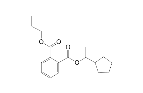 Phthalic acid, 1-cyclopentylethyl propyl ester