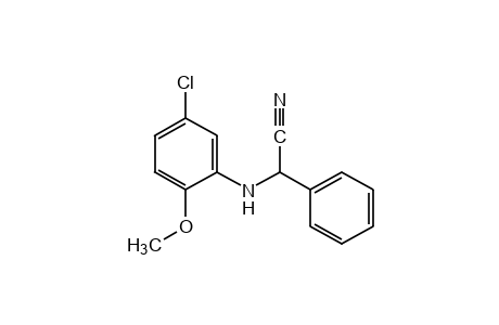 (5-chloro-o-anisidino)phenylacetonitrile
