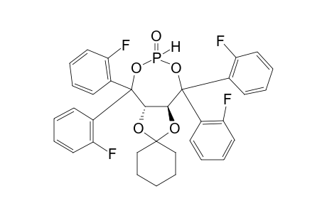 (2-R,3-R)-(2,3-DI-(1,1-DI-(2-FLUOROPHENYL)-METH-1-YL)-1,4-DIOXASPIRO-[4.5]-DECANE)-PHOSPHITE