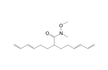 (5E)-2-[(3E)-hexa-3,5-dienyl]-N-methoxy-N-methyl-octa-5,7-dienamide