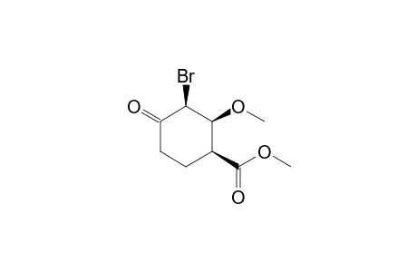 (2S,3S,4S)-2-BROMO-3-METHOXY-4-METHOXYCARBONYLCYCLOHEXANONE