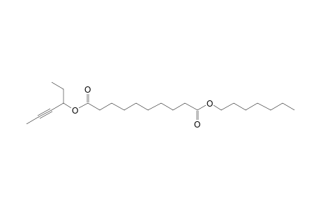 Sebacic acid, heptyl hex-4-yn-3-yl ester