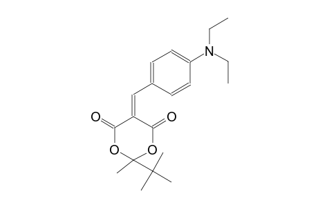 2-tert-butyl-5-[4-(diethylamino)benzylidene]-2-methyl-1,3-dioxane-4,6-dione