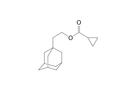 Cyclopropanecarboxylic acid, 2-(1-adamantyl)ethyl ester