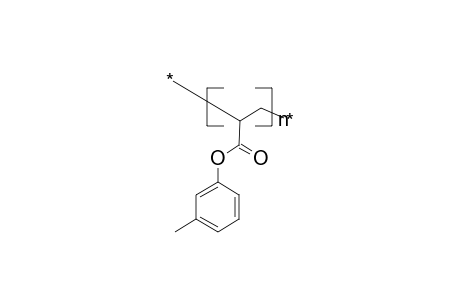 Poly(m-cresyl acrylate)