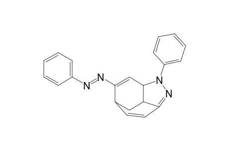 3-Phenyl-6-phenylazo-2,3-diazatricyclo[5.2.2.0(4,9)]undeca-1,5,10-triene