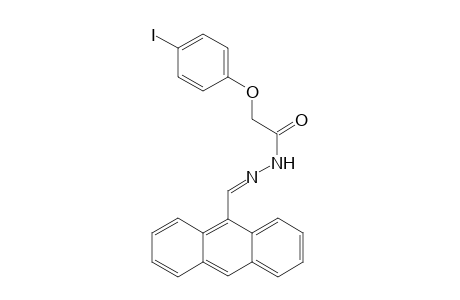 N-(9-anthracenylmethylideneamino)-2-(4-iodophenoxy)acetamide