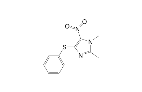 1,2-DIMETHYL-5-NITRO-4-PHENYLTHIOIMIDAZOLE