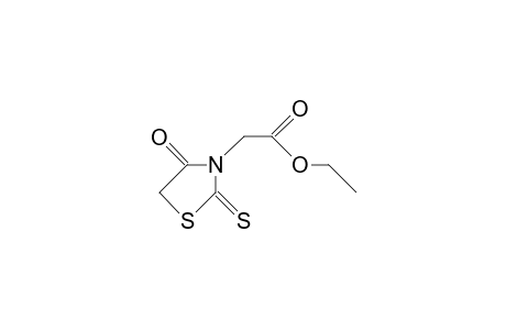 3-rhodanineacetic acid, ethyl ester