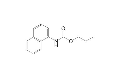 1-naphthalenecarbamic acid, propyl ester