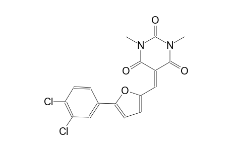 5-{[5-(3,4-dichlorophenyl)-2-furyl]methylene}-1,3-dimethyl-2,4,6(1H,3H,5H)-pyrimidinetrione