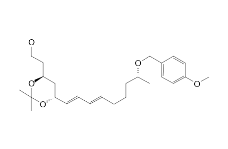 1-Hydroxy-13-p-methoxybenzyloxy-3,5-di-o-isopropylidenetetradeca-6,8-diene