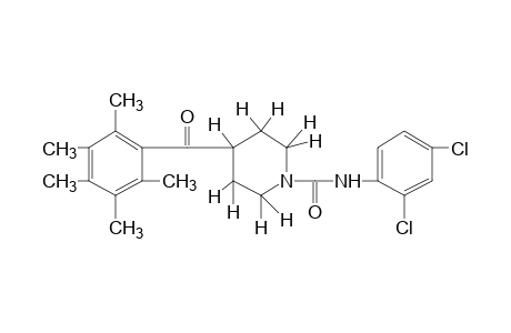 2',4'-dichloro-4-(pentamethylbenzoyl)-1-piperidinecarboxanilide
