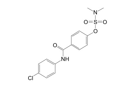 4'-CHLORO-4-HYDROXYBENZANILIDE, DIMETHYLSULFAMATE (ESTER)