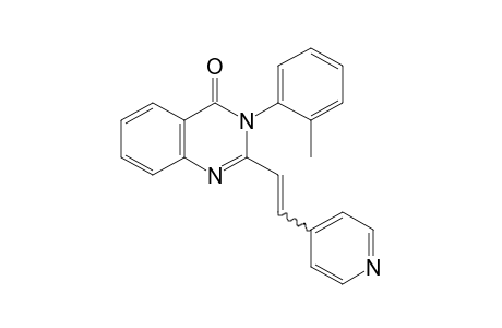 2-[2-(4-Pyridyl)vinyl]-3-(o-tolyl)-4(3H)-quinazolinone