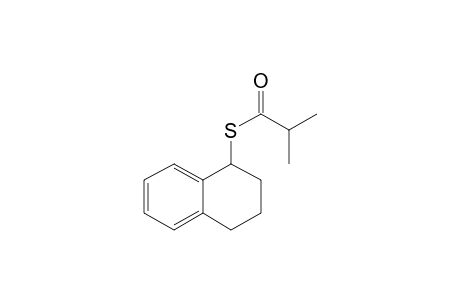 1,2,3,4-Tetrahydro-1-naphthalenethiol, S-(2-methylpropionyl)-