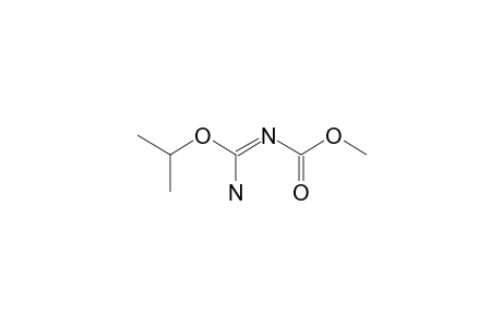 (aminoisopropoxymethylene)carbamic acid, methyl ester