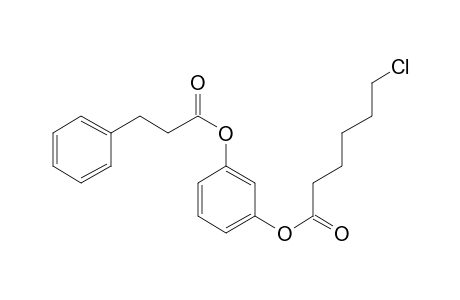 1,3-Benzenediol, o-(6-chlorohexanoyl)-o'-(3-phenylpropionyl)-