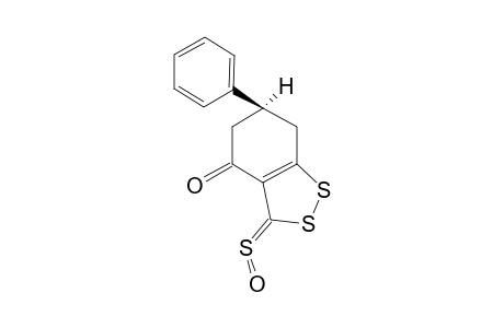 6-Phenyl-3-thioxo-6,7-dihydro-3H-1,2-benzodithiol-4(5H)-one S-oxide