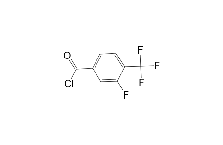 3-Fluoro-4-(trifluoromethyl)benzoyl chloride