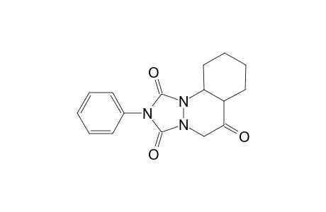 2-Phenylhexahydro-1H-[1,2,4]triazolo[1,2-a]cinnoline-1,3,6(2H,5H)-trione