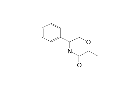 Propanamide, N-(2-hydroxy-1-phenylethyl)-