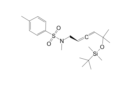 (S)-N-(5-((tert-Butyldimethylsilyl)oxy)-5-methylhexa-2,3-dien-1-yl)-N,4-dimethylbenzenesulfonamide