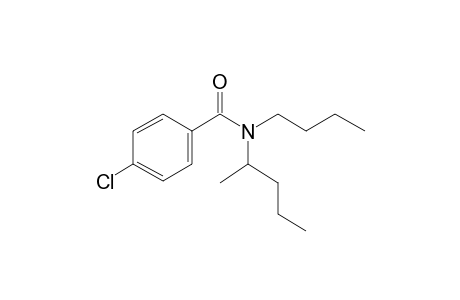 Benzamide, 4-chloro-N-(2-pentyl)-N-butyl-