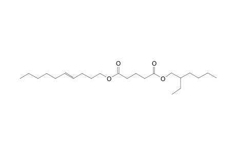 Glutaric acid, 2-ethylhexyl dec-4-enyl ester