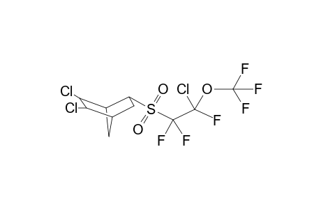 2-(2-TRIFLUOROMETHOXY-2-CHLOROTRIFLUOROETHYLSULPHONYL)-5,6-DICHLOROBICYCLO[2.2.1]HEPTANE