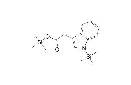 1H-Indole-3-aceticacid,1-(trimethylsilyl)-,trimethylsilyl ester