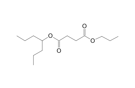 Succinic acid, 4-heptyl propyl ester