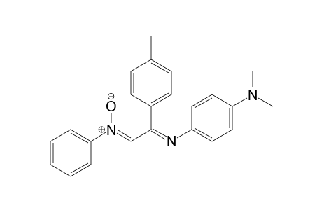 1-(4-Dimethylaminophenyl)-2-(4-methylphenyl)-4-phenyl-1,4-diazabutadien 4-N-oxide