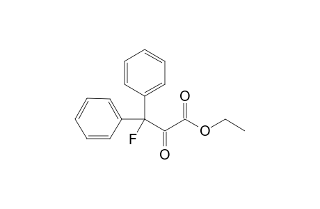 Ethyl 3,3-diphenyl-3-fluoropyruvate