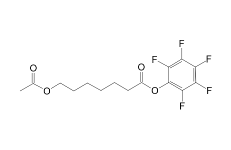 Pentafluorophenyl 7-(acetoxy)heptanoate