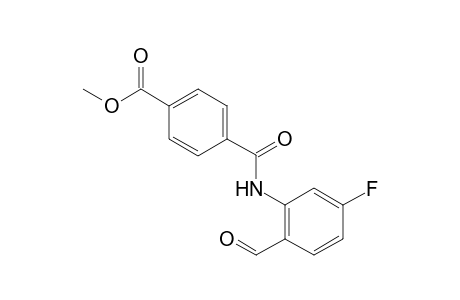 Methyl 4-((5-fluoro-2-formylphenyl)carbamoyl)benzoate